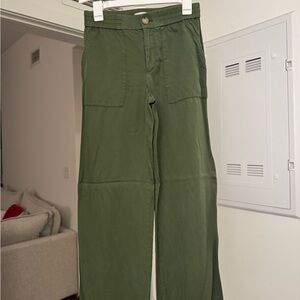 LOFT Olive Trousers